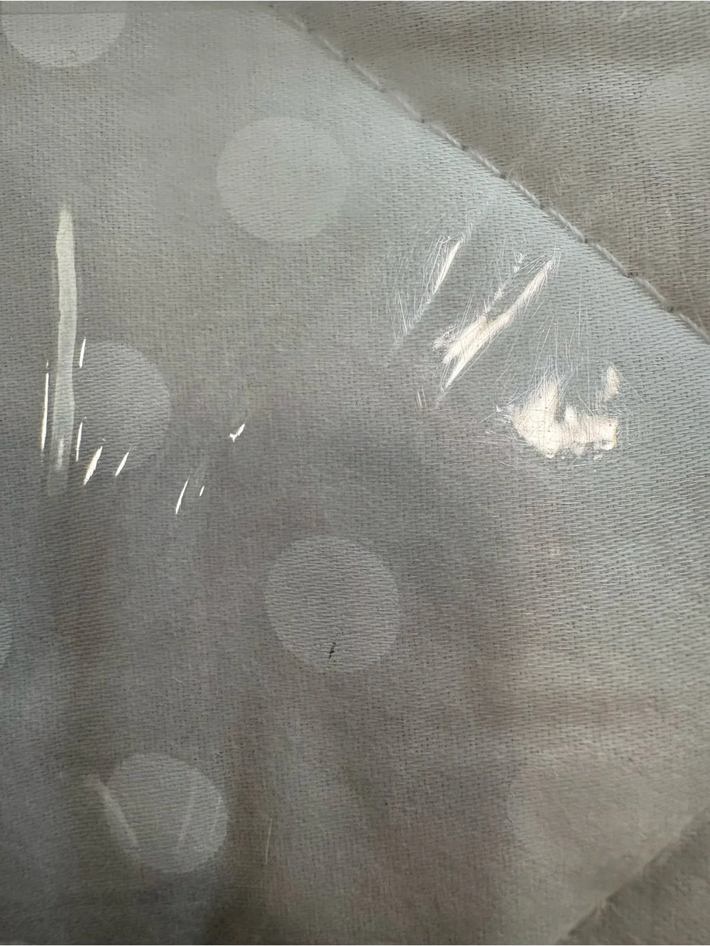 NEW kate spade Twin White Quilted Mattress Pad- cute dot print